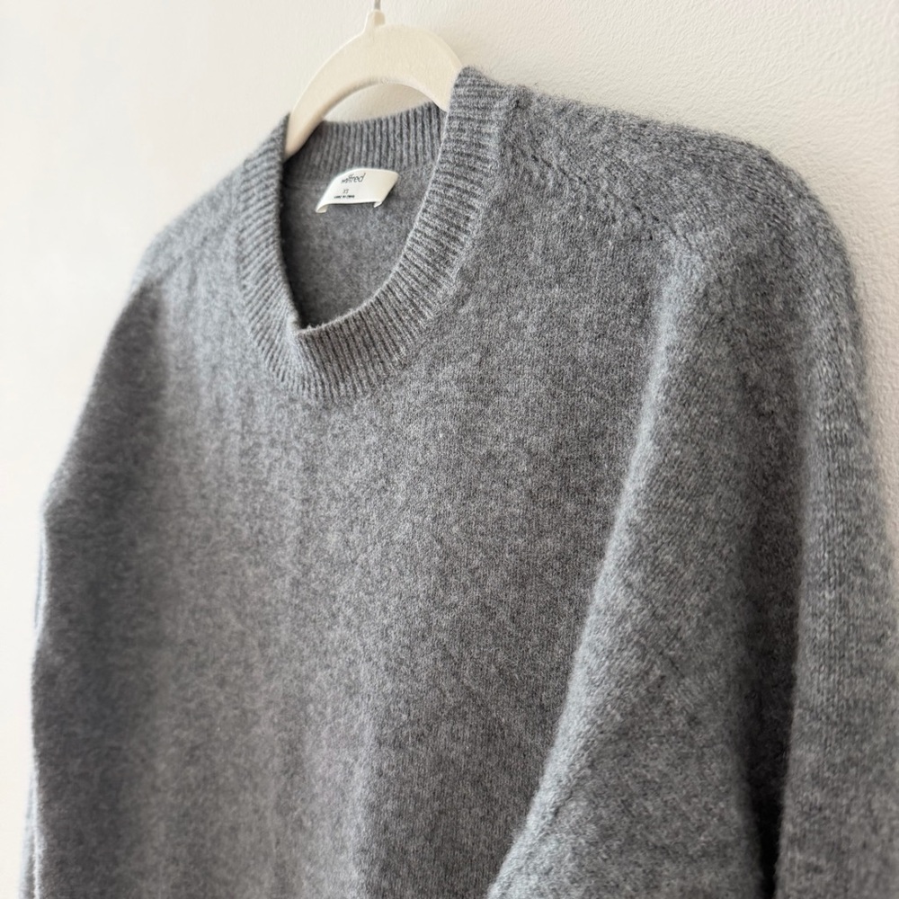 Aritzia Wilfred Cashmere/Wool Sweater in Charcoal (XS) - Picture 3 of 5